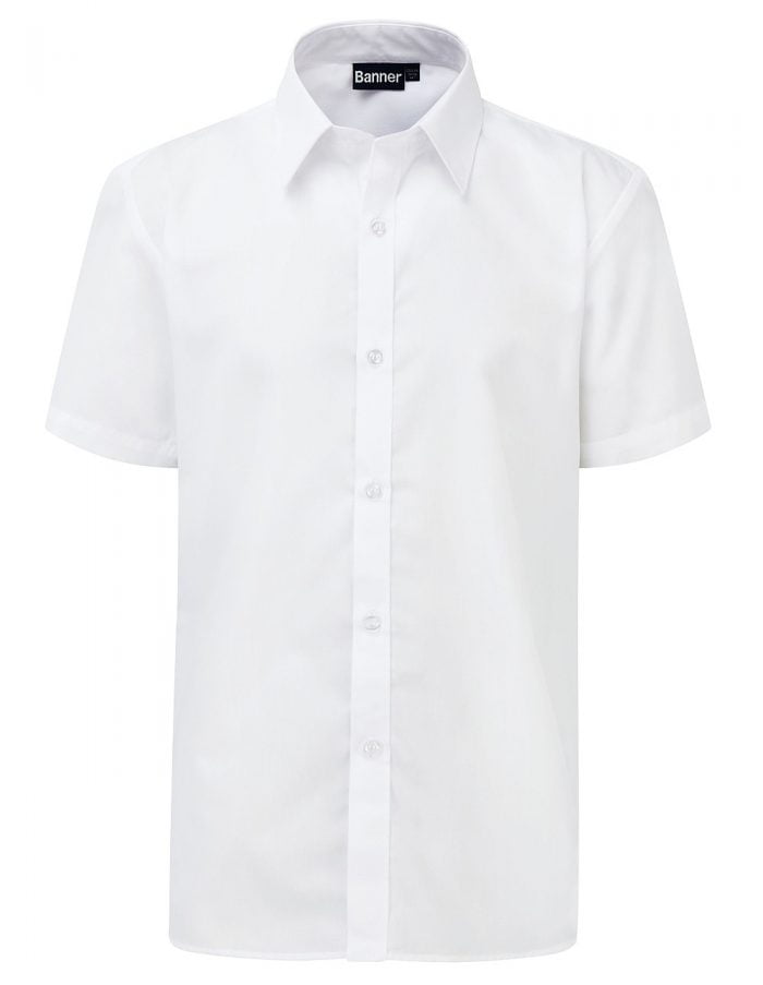 Short Sleeve Slim Fit Non-Iron Shirt